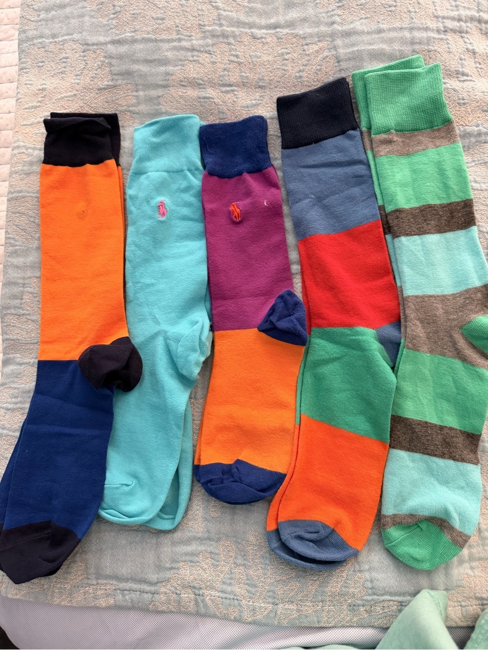 5 pairs men’s dress socks